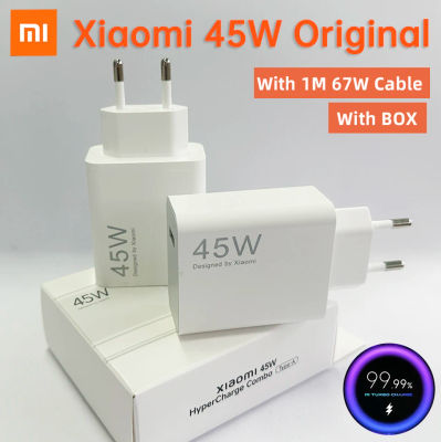 Cargador Original XIAOMI de 45W 33W con Carga Turbo Rápida, Cable USB C, Adaptador de Viaje para Mi 11, 10t Pro, 10, 11s, Poco M7, X7, X5, X3, Redmi Note 15