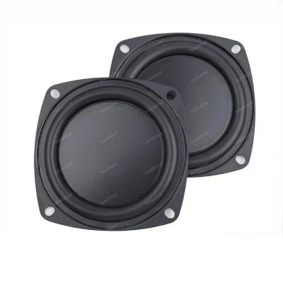 Radiador Universal para Woofer, Altavoz Pasivo de Bajos, 2/3/4 Pulgadas, Diafragma de Altavoz de Baja Frecuencia, Placa de Vibración, DIY