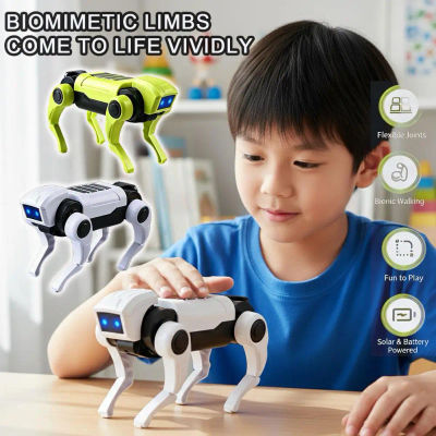 Juguete de Robot Perro RC para Armar, Kit de Robot Mecánico a Control Remoto, Modelo Educativo de Ciencia, Set Eléctrico, Regalo para Niños