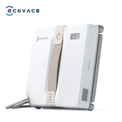 Robot inteligente original ECOVACS para limpiar ventanas WINBOT AIR MINI, robot limpiador de ventanas con aspiradora de vidrio de 8000Pa.