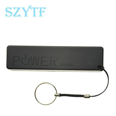 Kit de caja de banco de energía USB 18650 - Caja de batería de bricolaje con módulo de cargador, negro para Arduino