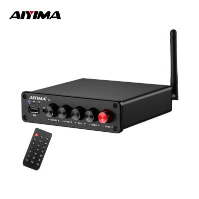 Amplificador de Potencia Bluetooth AIYIMA B01 2.1, Amplificador de Sonido, Altavoz, Amplificador de Audio para el Hogar A03 TPA3116, Amplificador de Subwoofer 50Wx2+100W