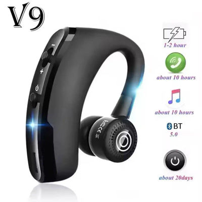 Auriculares Bluetooth para negocios, inalámbricos, con cancelación de ruido, diseño ergonómico, cómodos, con batería de larga duración