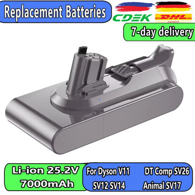 Batería de Repuesto de 21.6V 6000mAh para Aspiradora Inalámbrica Dyson V11 SV14 SV17 Fluffy Motorhead