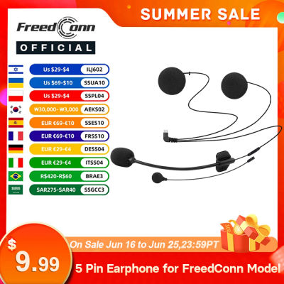 Freedconn-auriculares intercomunicadores para motocicleta, cascos Bluetooth para motocicleta T-COM VB T-COM SC, accesorios para intercomunicador, envío gratis