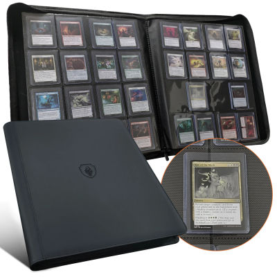 Carpeta de carga superior de 16 bolsillos, capacidad para 640 cargadores superiores: carpeta de carga superior premium, fundas para tarjeta rígida de 3" x 4"