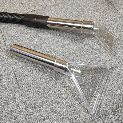 Cabezal de succión de agua transparente para máquinas de limpieza, sofá, alfombra, asiento de coche, manguera, pieza de aspiradora