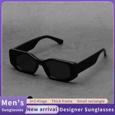 Gafas de Sol Ruiao 2026, Diseño Clásico Retro, Montura Gruesa Irregular Cóncava, Marca de Diseñador, Color Negro, para Hombre y Mujer