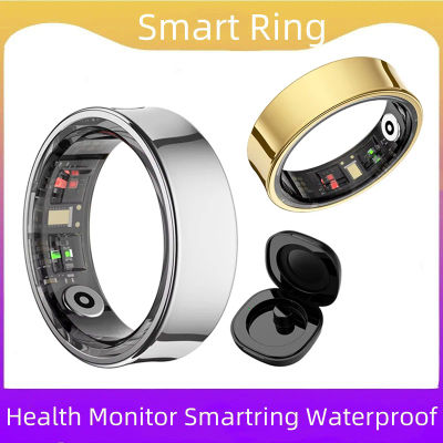 Anillo inteligente R09 5ATM a prueba de agua para hombres y mujeres, monitor de temperatura y salud para teléfonos Xiaomi y Samsung