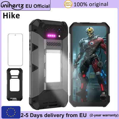 Unihertz Hike 8849 Smartphone resistente Android 14 con linterna de 200 metros 23800mAh altavoz dual 24GB 512GB G200 CPU NFC