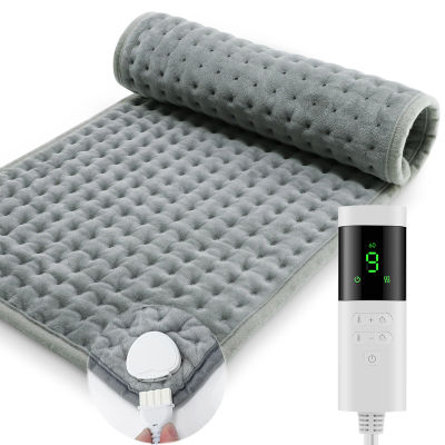 Manta calefactora eléctrica de 58x29CM, estera calefactora, almohadilla de lámina eléctrica para cama, sofá, mantas térmicas cálidas para invierno, calentador para uso doméstico