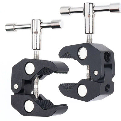 Clip de cangrejo con súper abrazadera para brazo mágico articulado de fricción ajustable, Monitor de cámara DSLR, luz, accesorios de vídeo para estudio fotográfico