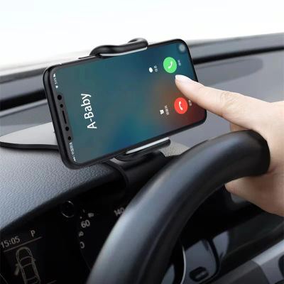 Soporte Giratorio 360° para Teléfono Móvil en el Coche, Universal para iPhone, Soporte para el Tablero del Automóvil, Agarre para Teléfono Móvil, Soporte Fijo