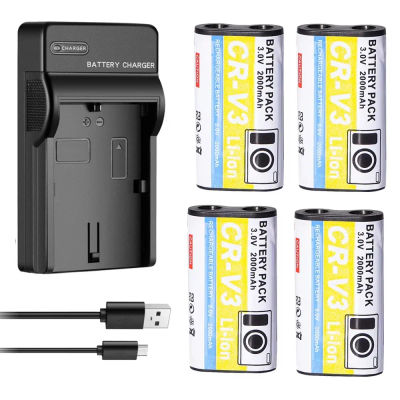 Batería CR-V3 CR V3 de 2000mAh + cargador CC para Olympus LB01 CRV3 LB-01 C3000 C3040 40Z C-2100UZ C-211 C-211Z C-3000 C-3030 C-3030Z