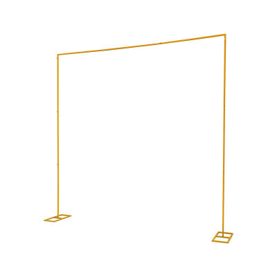 Soporte de arco de boda de 300cm x 300cm, estante de Metal para telón de fondo de boda, globo, flor, planta, soporte de ambiente DIY, decoración para fiesta y jardín