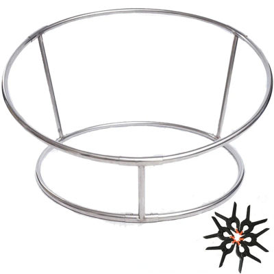 Soporte de bolsa de frijol para fotografía de recién nacido, marco de puf para posar, nido redondo de acero inoxidable, accesorios para bebés