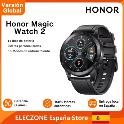 Versión Global Honor Magic Watch 2 Reloj Inteligente Bluetooth 5.1 Oxígeno en Sangre 14 Días Impermeable Smartwatch
