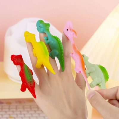 10-50 Piezas de Catapultas de Dedo Coloridas con Forma de Dinosaurio, Juegos para Niños, Regalos para Fiestas de Cumpleaños, Baby Shower, Navidad, Carnaval