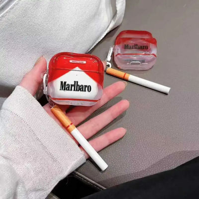 Para Apple AirPods Pro3 2025 nuevo Pro 2 AirPods 4 3 2 1 funda blanda de silicona rueda de cigarrillo almohada pan cubierta protectora de piedra