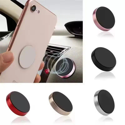 Soporte magnético para teléfono de coche, soporte Universal para teléfono de coche para iPhone, Xiaomi, Huawei, Samsung, soporte para salpicadero, adhesivo magnético para coche montado en la pared