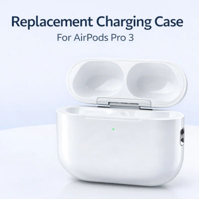 Estuche de carga de repuesto para AirPods Pro 3, caja de carga inalámbrica USB-C, estuche para auriculares con emparejamiento Bluetooth de 450mAh