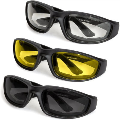 Gafas de protección UV para exteriores, gafas acolchadas Anti-UV, gafas de sol deportivas Unisex, gafas de motociclismo para aventureros