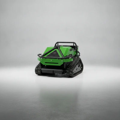 Cortadora de Césped con Control Remoto 4WD, Ancho de Corte Amplio, Certificación CE, Robot Cortacésped con Orugas, Envío Gratuito
