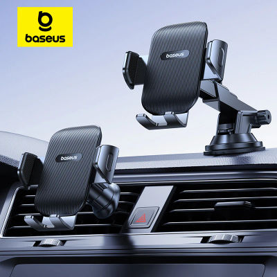 Baseus soporte para teléfono de coche con ventosa para salpicadero, parabrisas, soporte para teléfono móvil, abrazadera para iPhone Pro, Xiaomi, Huawei y Samsung