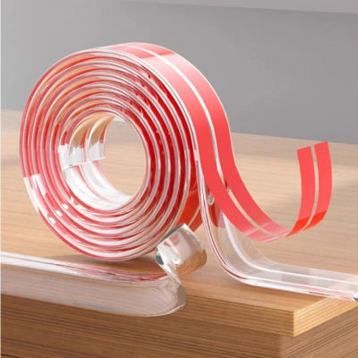 Protector de borde de mesa para muebles, tira protectora de esquina autoadhesiva transparente para niños, parachoques suave a prueba de colisiones, seguridad para bebés, 1/2/3M