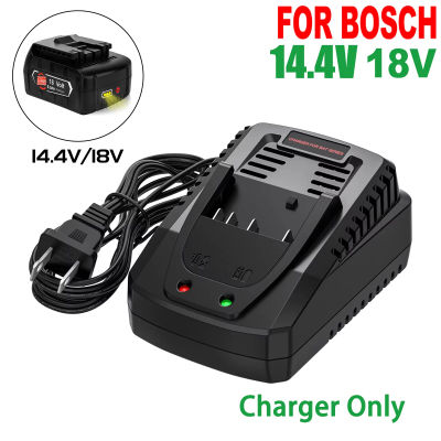 Cargador de batería de iones de litio 3A para batería For Bosch 14,4 V 18V BAT609 BAT609G BAT618 BAT618G cargador AL1860CV AL1814CV AL1820CV