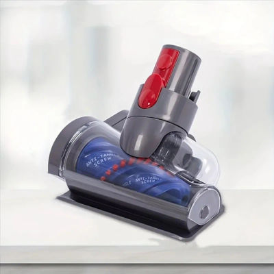 Mini cabezal de cepillo motorizado antienredos para pieza de aspiradora Dyson V7 V8 V10 V11 V15, adecuado para sofás, camas y asientos de coche