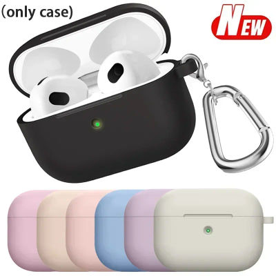 Fundas de silicona suave para auriculares Apple airpods 3/4, funda protectora para auriculares airpods4/3, fundas para Airpods Pro 2, accesorios