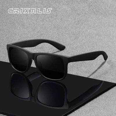 CRIXALIS Gafas de sol polarizadas cuadradas para mujeres y hombres, moda vintage, para conducir, pescar, escalar al aire libre, protección UV400