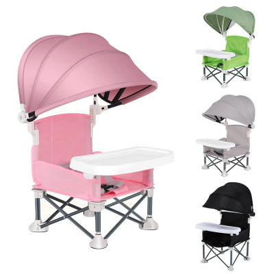Silla de comedor plegable para bebé, mesa de comedor portátil para niños, silla pequeña para niños, suministros de muebles de aleación de aluminio para playa al aire libre