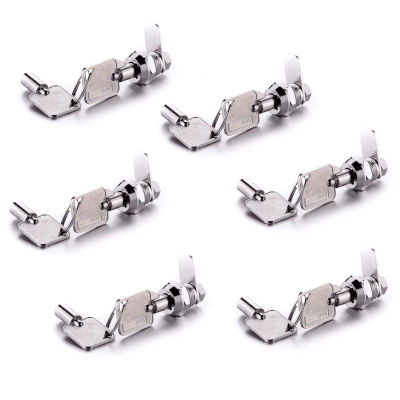 Mini cerradura de leva con 2 llaves de diámetro, 12mm, aleación de Zinc 905, fácil de instalar, para armario, cajón, herrajes para muebles