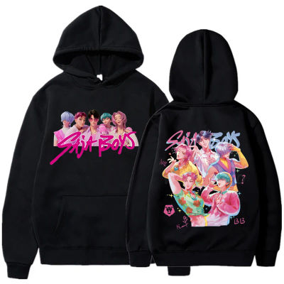 Saja-Sudadera con capucha de cazadores de demonios para niños, sudadera Harajuku de manga larga, sudaderas con capucha de moda para niñas, ropa para bebés, trajes para niños