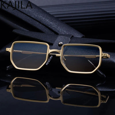 Gafas de Sol Steampunk Rectangulares de Marco Pequeño para Hombre, Marca de Lujo 2026, Gafas de Sol Cuadradas Clásicas Punk para Hombre, Gafas Vintage con Protección UV400