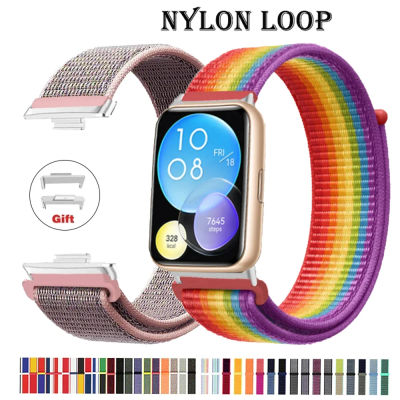 Bucle de nailon para Huawei Watch FIT 2 band Smartwatch pulsera deportiva accesorios de repuesto correa de muñeca pulsera correa fit 2 Correa
