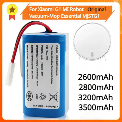 Batería de repuesto de 14,4 V, 18650, 2600mAh, 3500mAh para Robot aspirador XIOMI MIJIA Mi, Robot aspirador Essential G1 MJSTG1