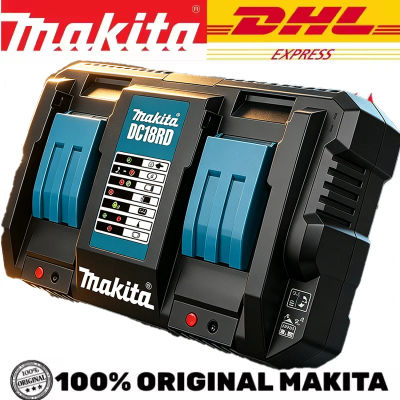 Cargador Rápido Makita DC18RC 3.0A/6.0A – 100% Original para 18V BL1860 BL1815 BL1450. Taladros, Sierras, Amoladoras, Sopladores Eléctricos