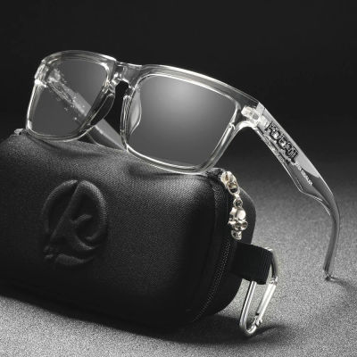 Gafas de Sol Polarizadas Casuales KDEAM para Hombre y Mujer, Gafas de Sol Fotocromáticas Transparentes con Más de 100 Colores para Elegir