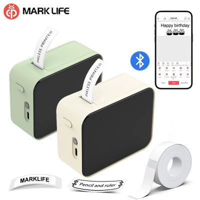 Marklife-impresora térmica de etiquetas P15, fabricante de etiquetas inalámbrico con Bluetooth, semelhante a Niimbot D11 D110, Mini impresora, cinta adhesiva