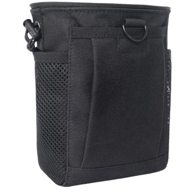 Bolsa Táctica Molle con Cordón para Cargadores, Riñonera Ajustable para Cinturón, Bolsa de Almacenamiento de Munición para Exteriores