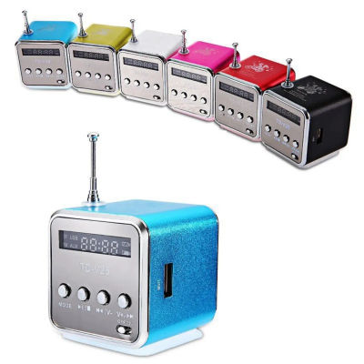 Mini Radio portátil FM, Micro agudos, Bluetooth, voz portátil para ordenador, teléfono móvil, MP3, soporte de música, tarjeta Micro TF