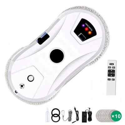 Aspiradora ultrafina de 5600PA, Robot limpiador de ventanas con Control remoto, Robot eléctrico de limpieza de ventanas de vidrio para el hogar