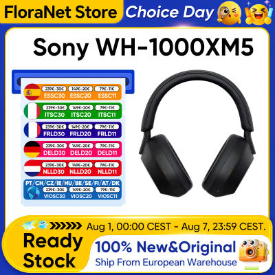 Audífonos Originales Sony WH-1000XM5 con Cancelación de Ruido, Diadema Inalámbricos Bluetooth 5.2, 30H de Reproducción, Carga Rápida con Micrófono para Llamadas