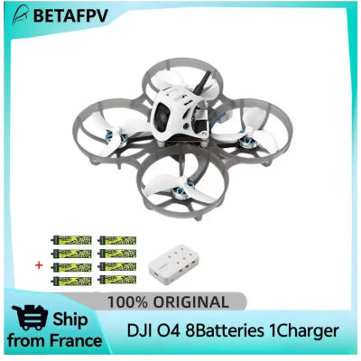 Dron Cuatricóptero RC BETAFPV Meteor75 Pro O4 sin Escobillas con 8 Baterías de 580mAh y Cargador 6 en 1