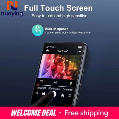 Reproductor MP3 Bluetooth 5.4 de Metal, Reproductor de Música HiFi con Pantalla Táctil de 2.4 Pulgadas, Reproductor MP4 con Altavoz Integrado, Función de Libro Electrónico/Grabación