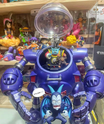 Modelo original de Dragon Ball de 32 cm, robot con cinturón rojo, robot del ejército de la seda roja, aleación, puede transportar muñecas SHF, regalo de cumpleaños para escritorio, kit de garaje