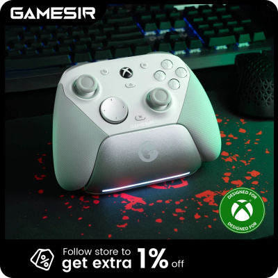 GameSir G7 Pro Xbox Series X | Controlador S – Con cable para Xbox, inalámbrico para PC, Bluetooth para Android – Efecto Hall, Base de Carga